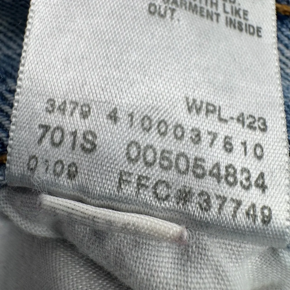 Levi's 505 Regular‎ Fit Light Wash Denim Jeans Men's W38 L32